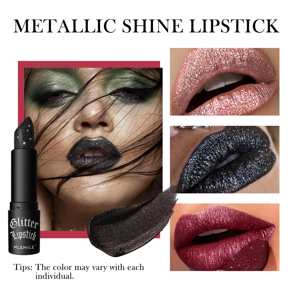 Waterproof Glitter Lipstick
